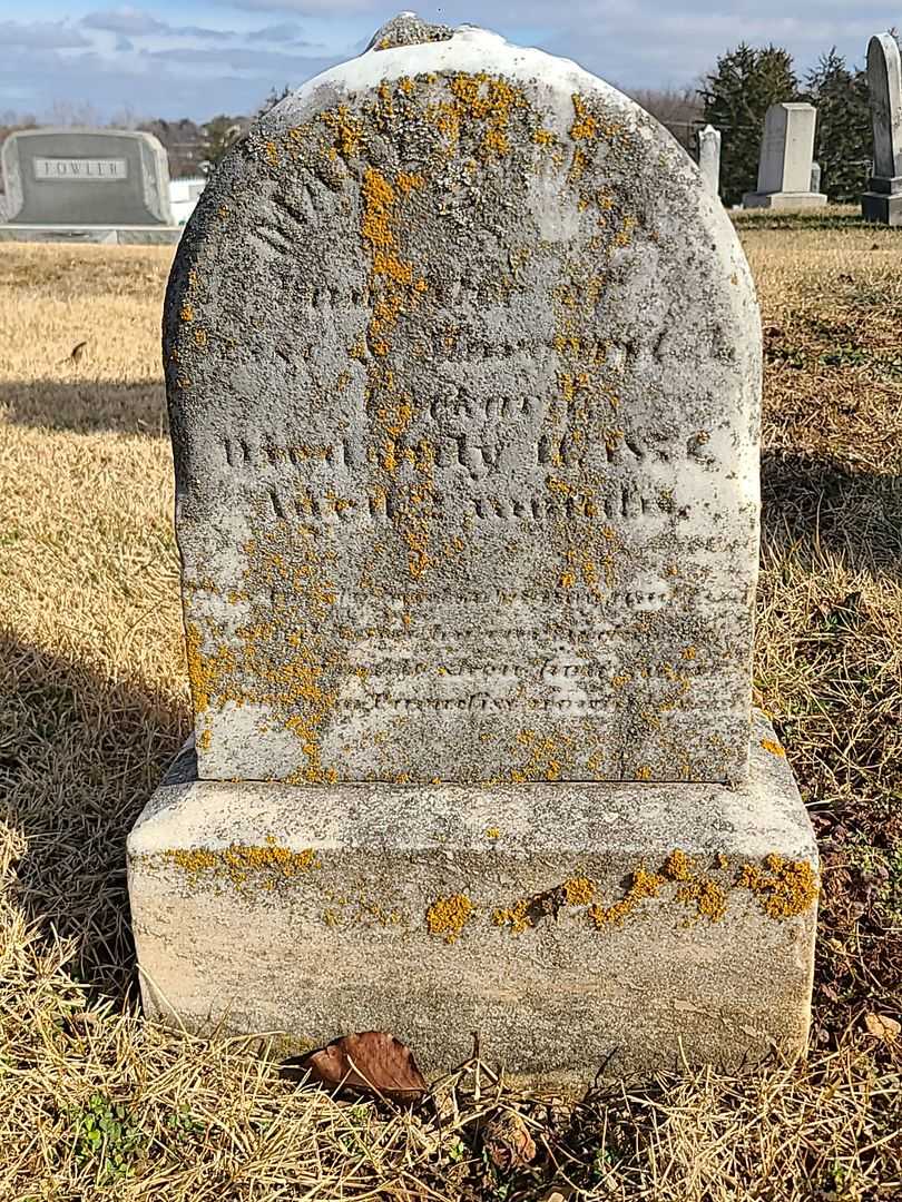 Mary E. May Lockard's grave. Photo 3