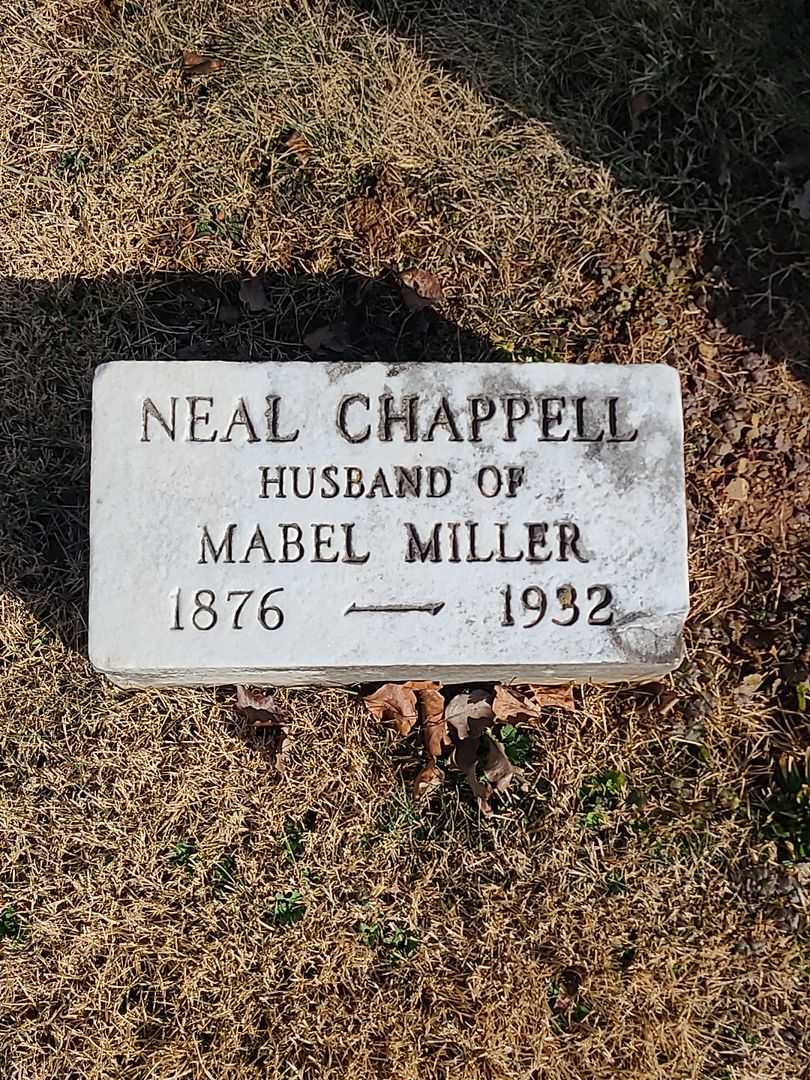 Neal Chappell's grave. Photo 1
