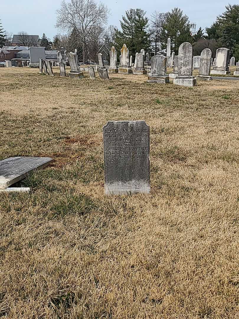 Philip J. Parke's grave. Photo 1