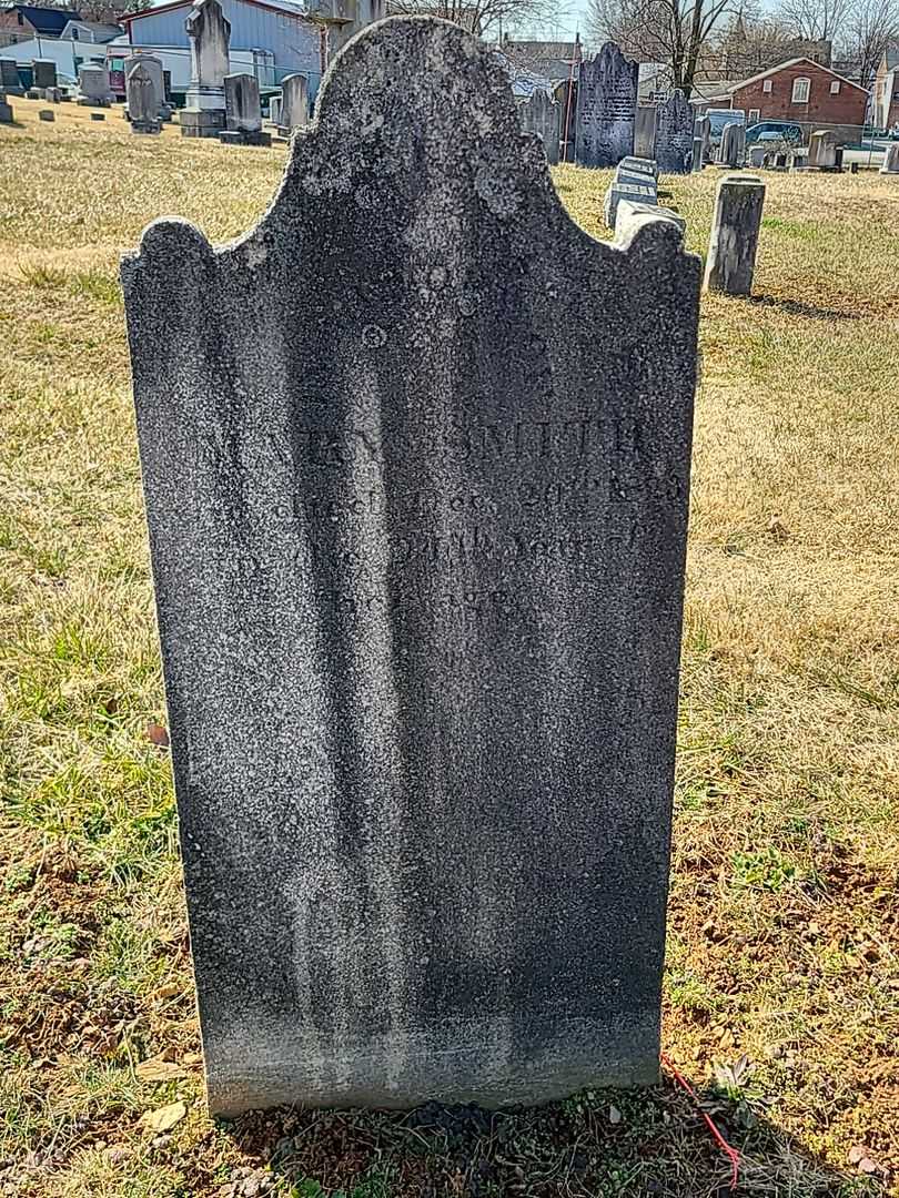 Mary Smith's grave. Photo 3