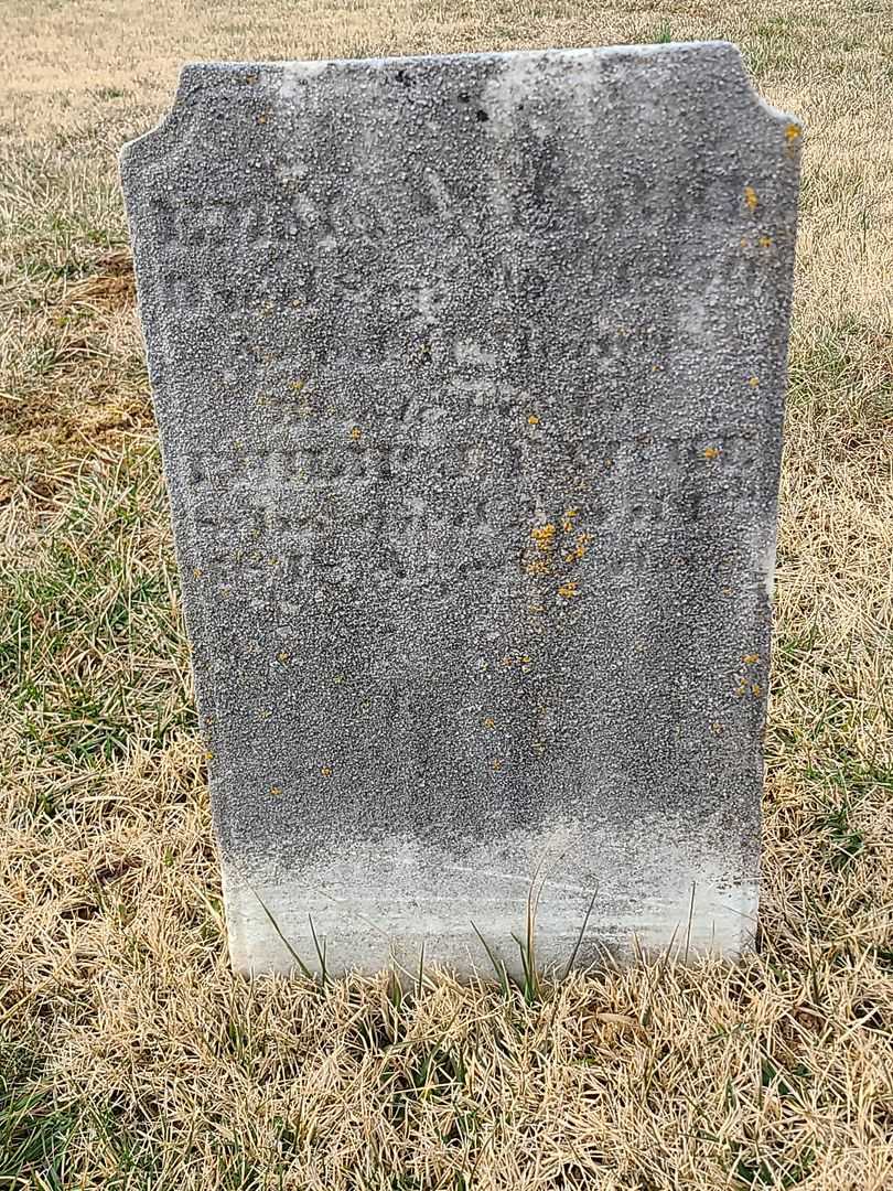 Philip J. Parke's grave. Photo 2