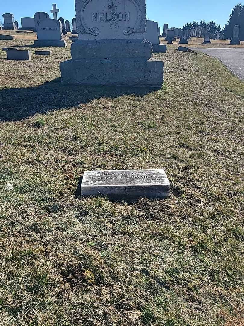 Clara Smith Billingslea Stanley's grave. Photo 2
