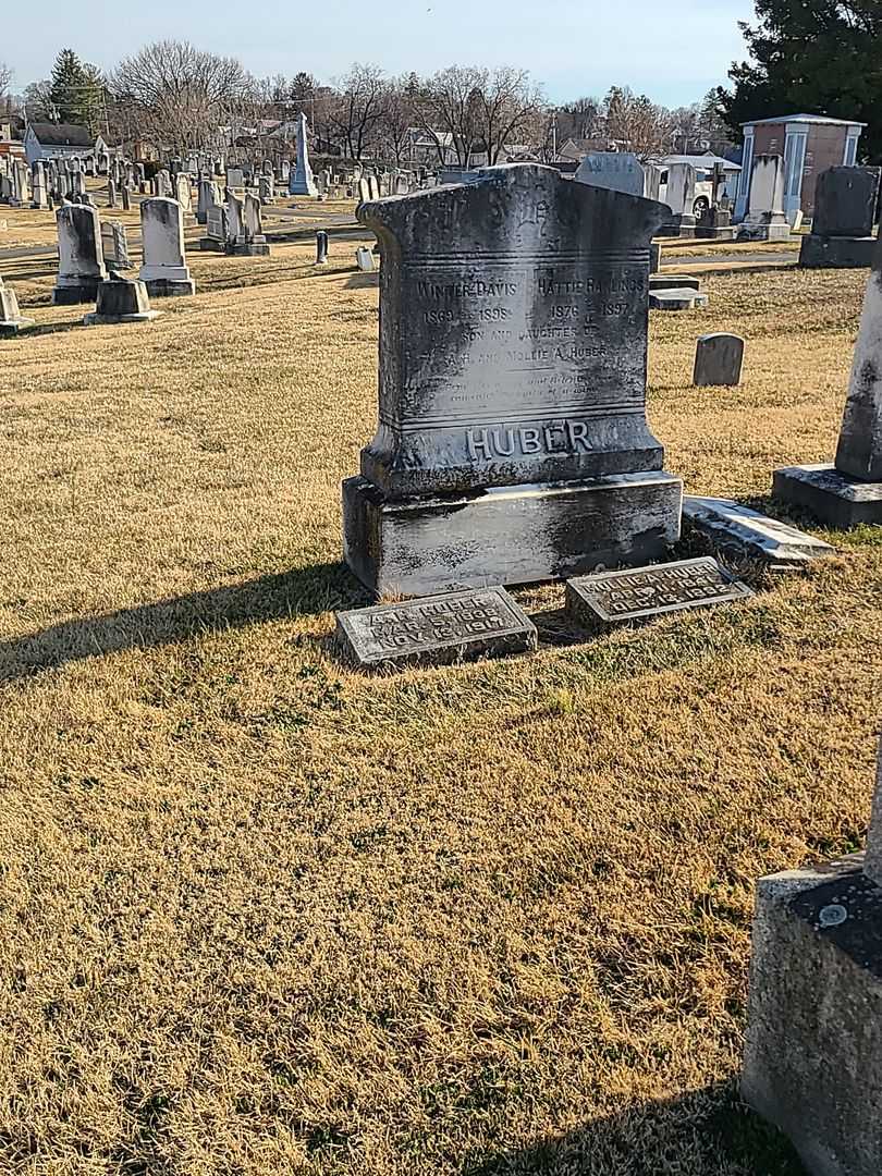 A. H. Huber's grave. Photo 2