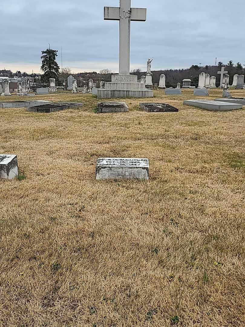 Frank Zacharias Miller's grave. Photo 2