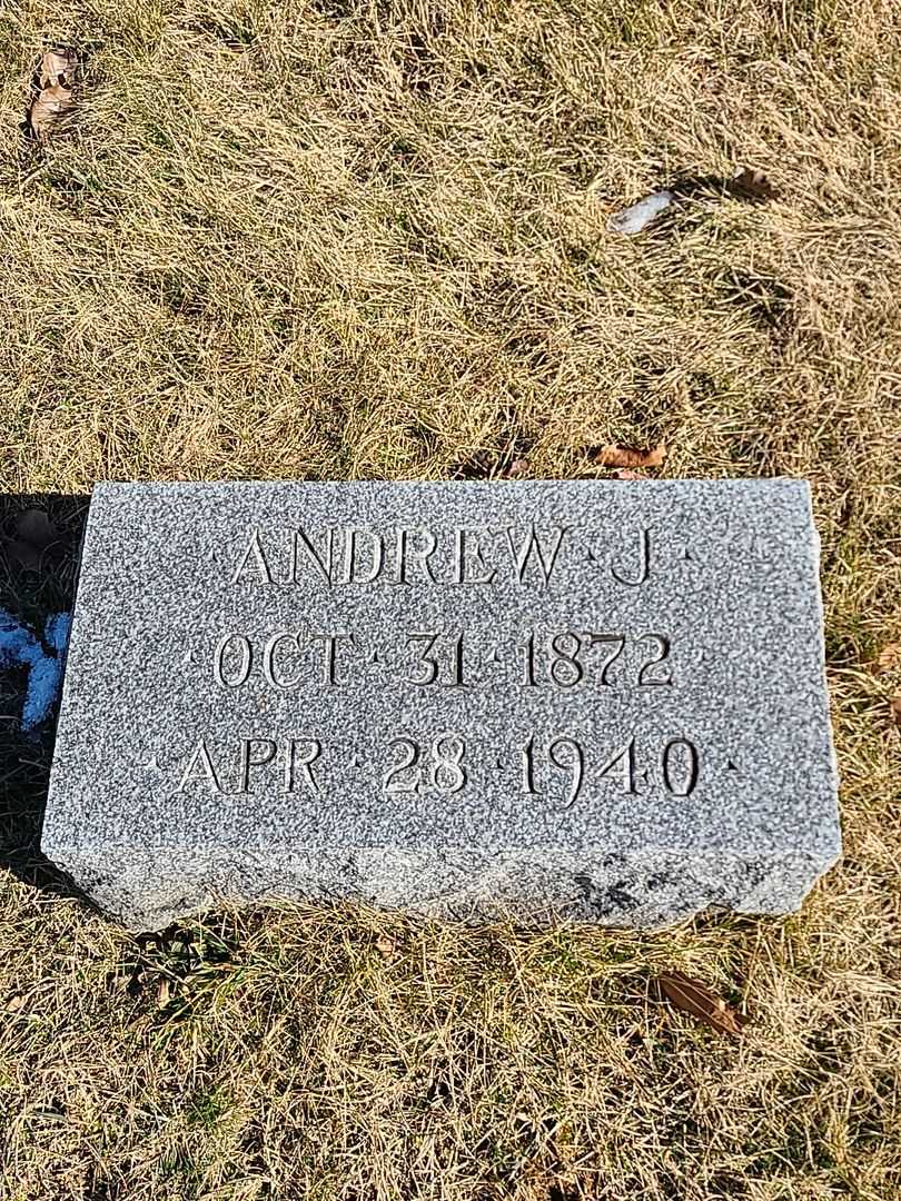 Andrew J. Wagner's grave. Photo 3