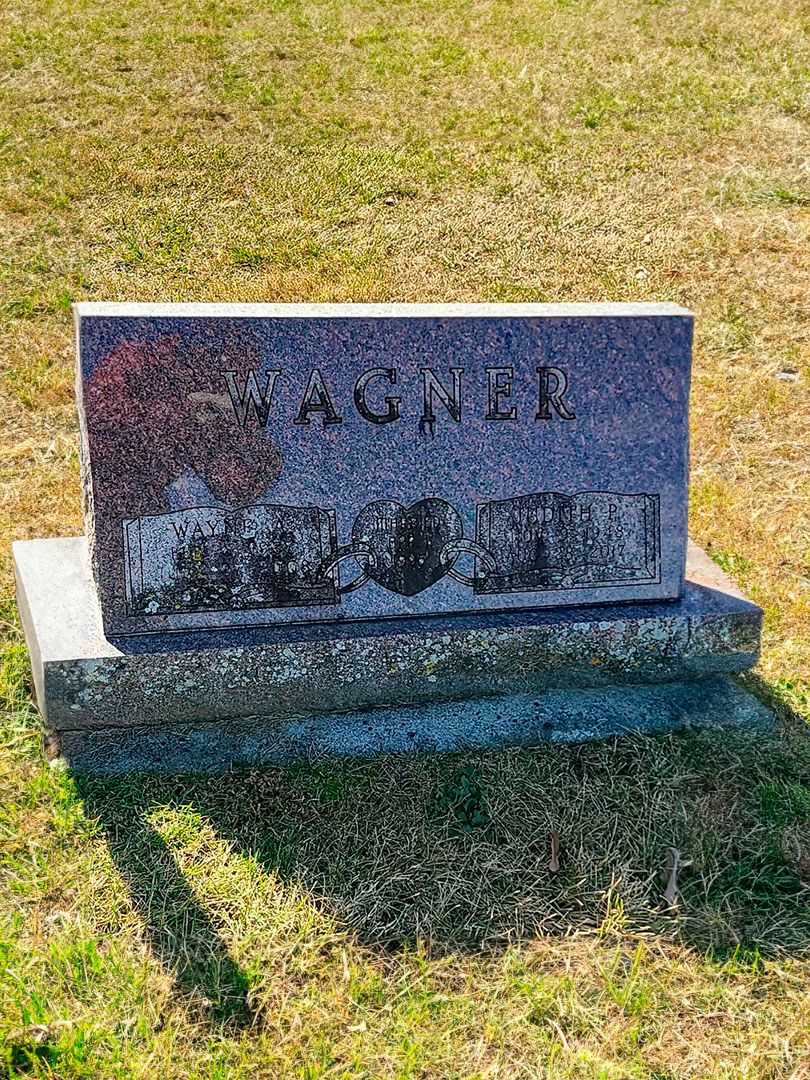 Judith P. Wagner's grave. Photo 1