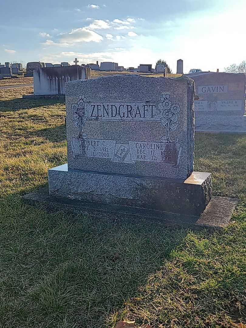 Robert C. Zendgraft's grave. Photo 2