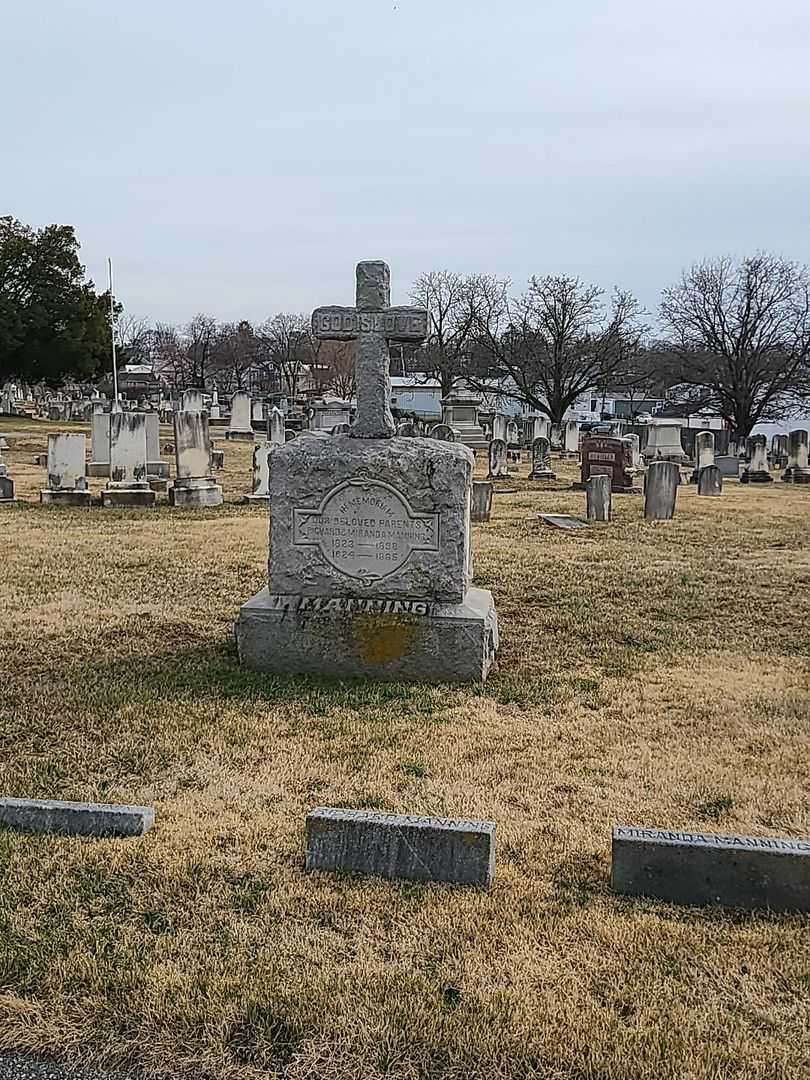 Richard Manning's grave. Photo 2