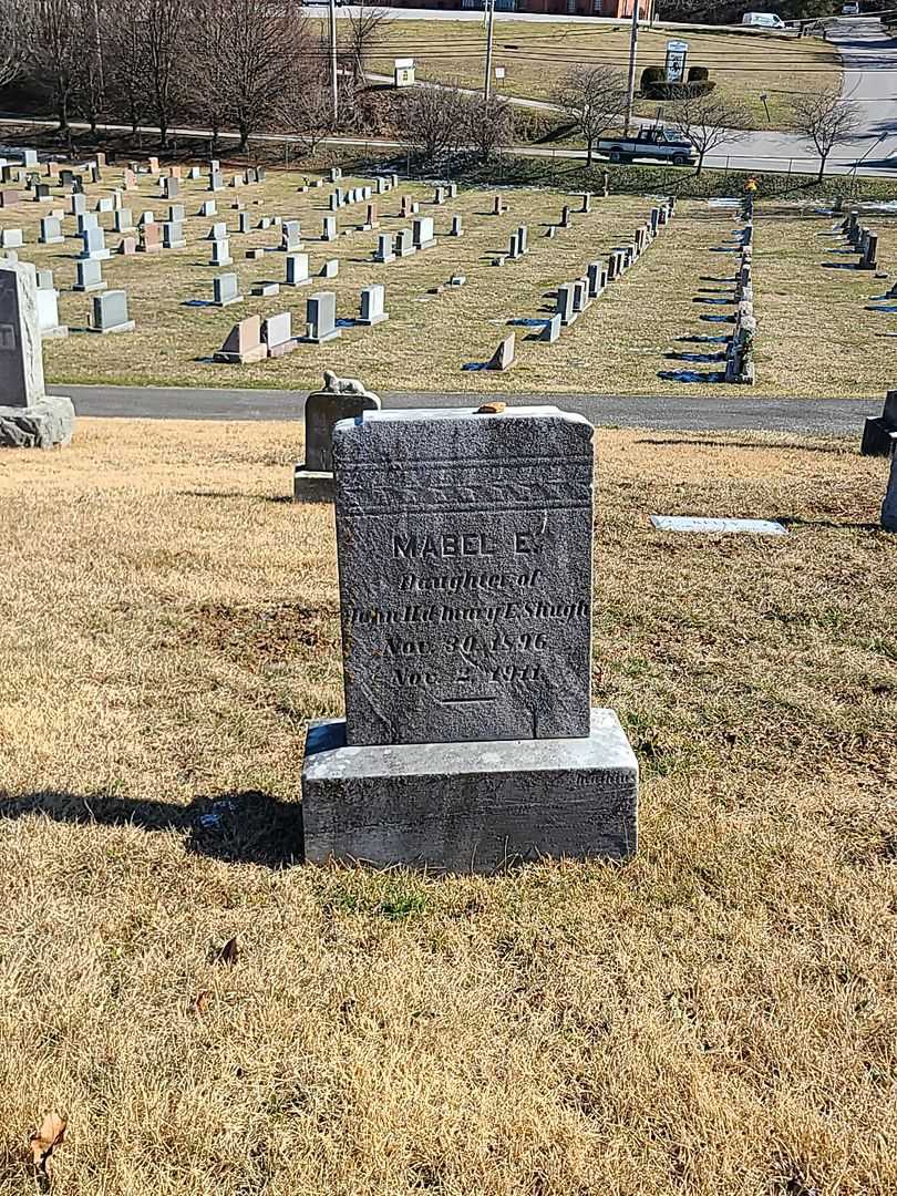 Mabel E. Shugh's grave. Photo 2