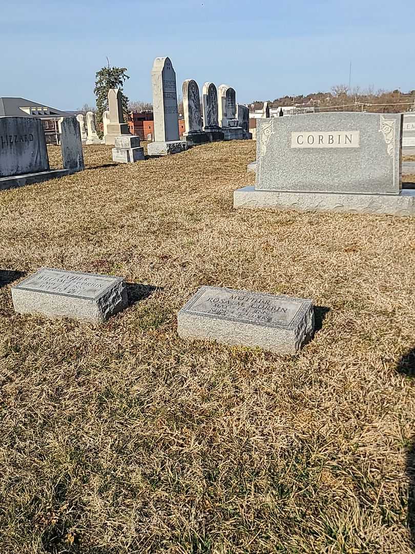 Rosa M. Corbin's grave. Photo 2