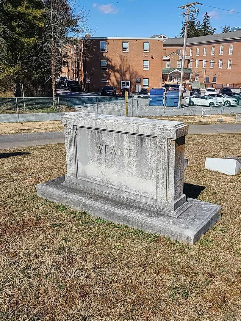 Edward O. Weant Junior's grave. Photo 1