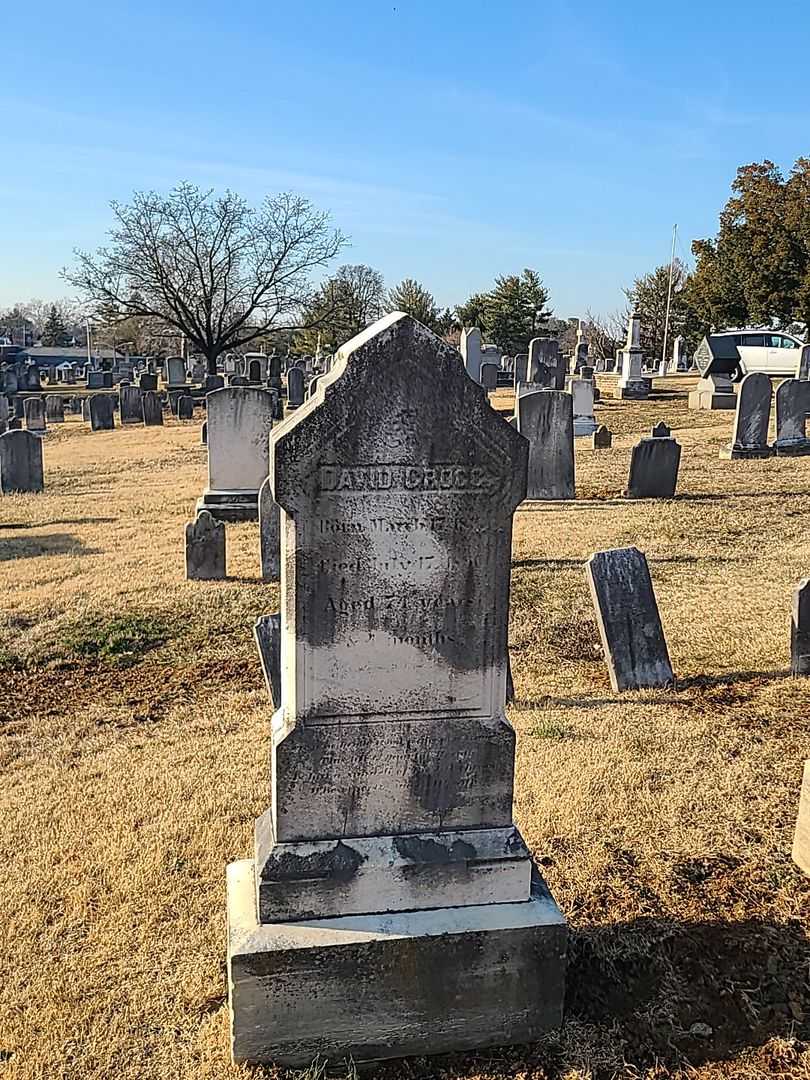 David Grogg's grave. Photo 2