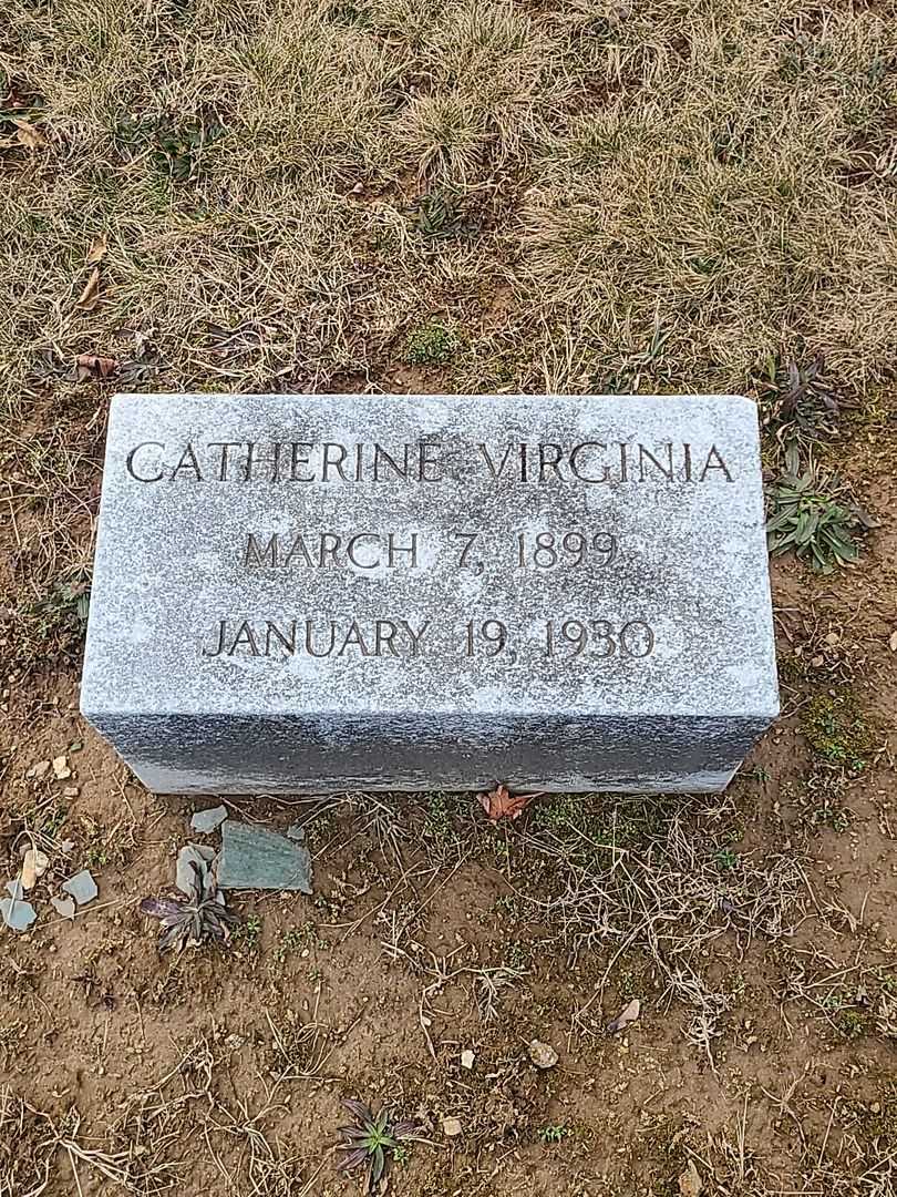 Catherine Virginia Ramer's grave. Photo 3