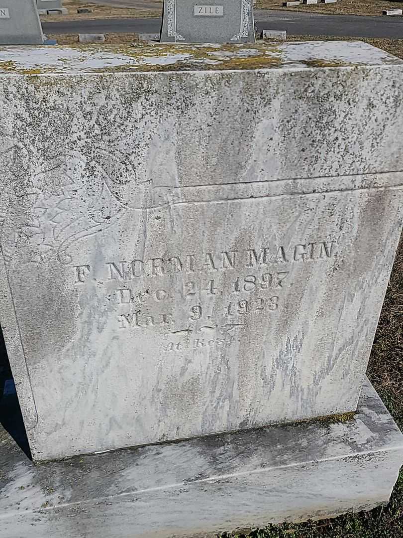 F. Norman Magin's grave. Photo 3