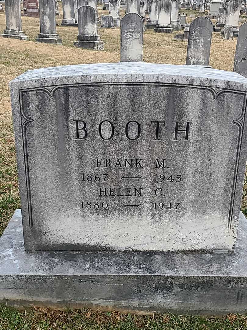 Helen C. Booth's grave. Photo 3