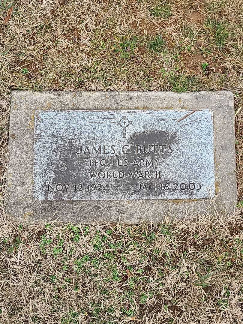 James C. "Jim" Butts's grave. Photo 3