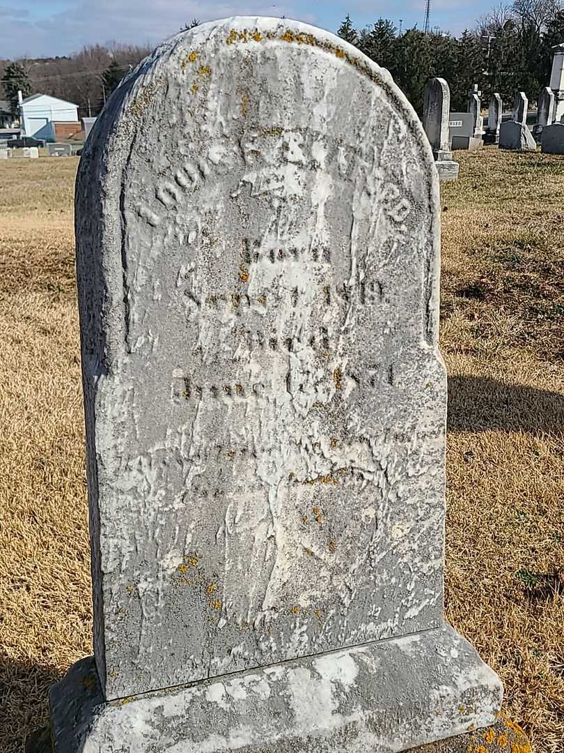 Louis P. Sanford's grave. Photo 3