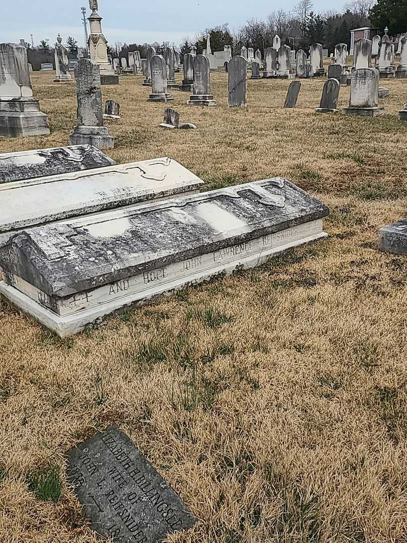 John Lawrence Reifsnider's grave. Photo 2