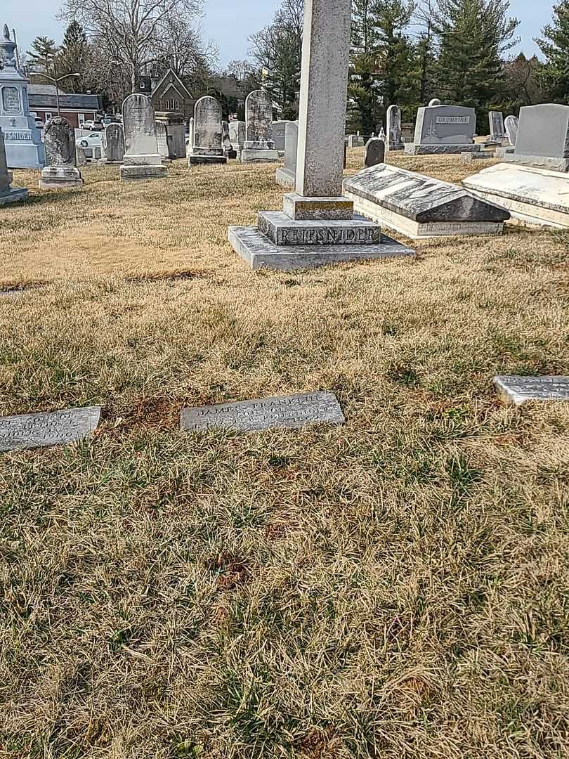 James Franklin Reifsnider's grave. Photo 2