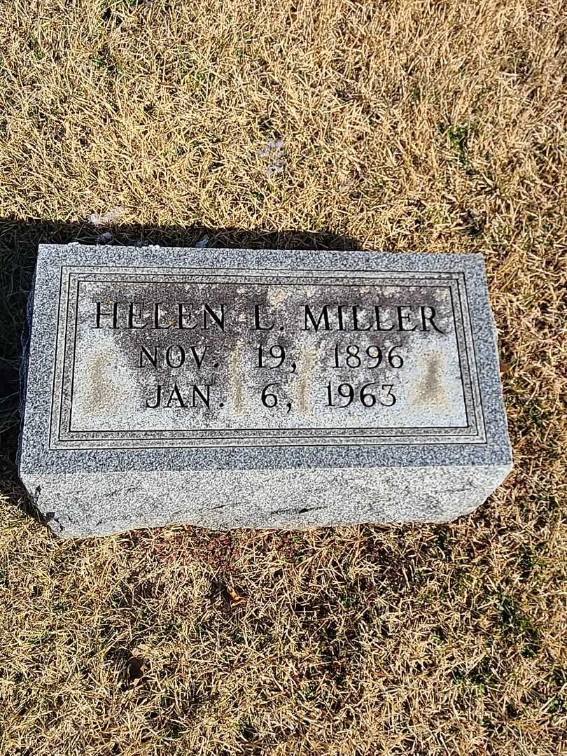 Helen L. Miller's grave. Photo 3