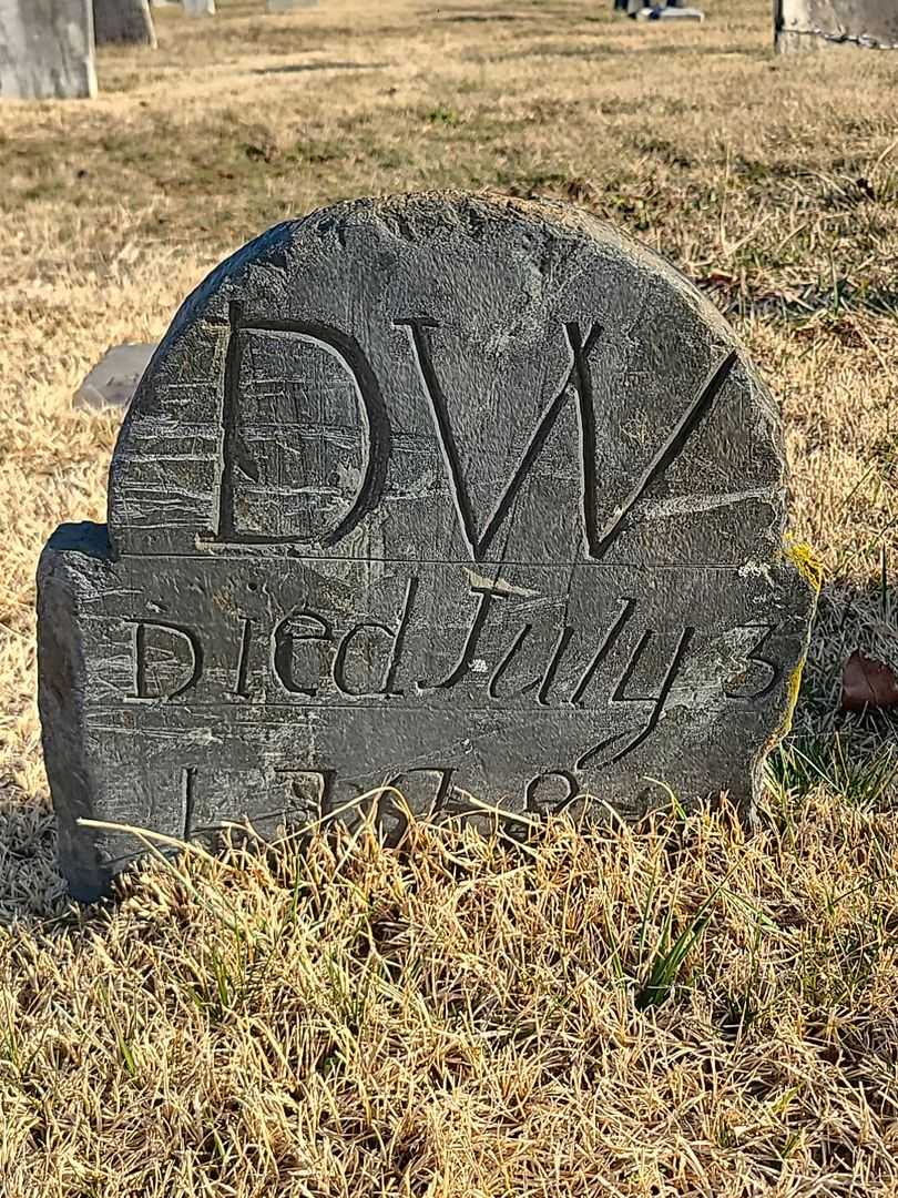 D. W.'s grave. Photo 3