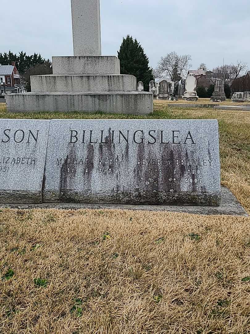 Beverly Brawley Billingslea's grave. Photo 3