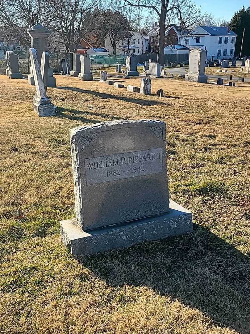 William H. Rippard Second's grave. Photo 2