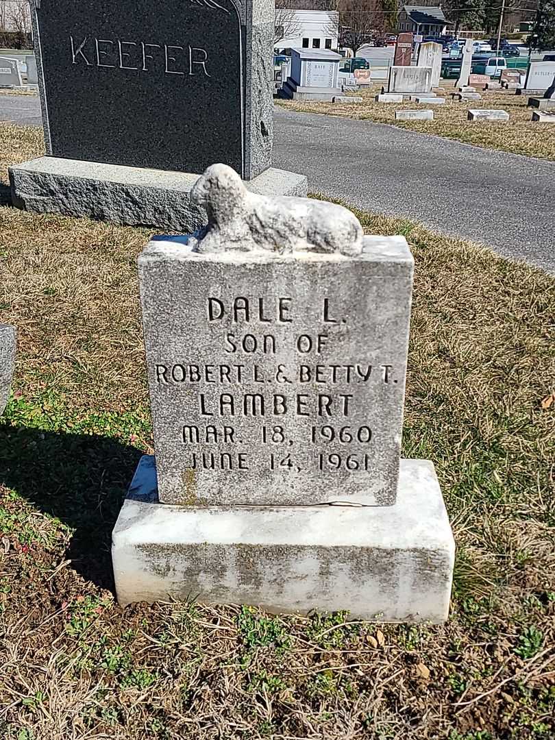 Dale L. Lambert's grave. Photo 3