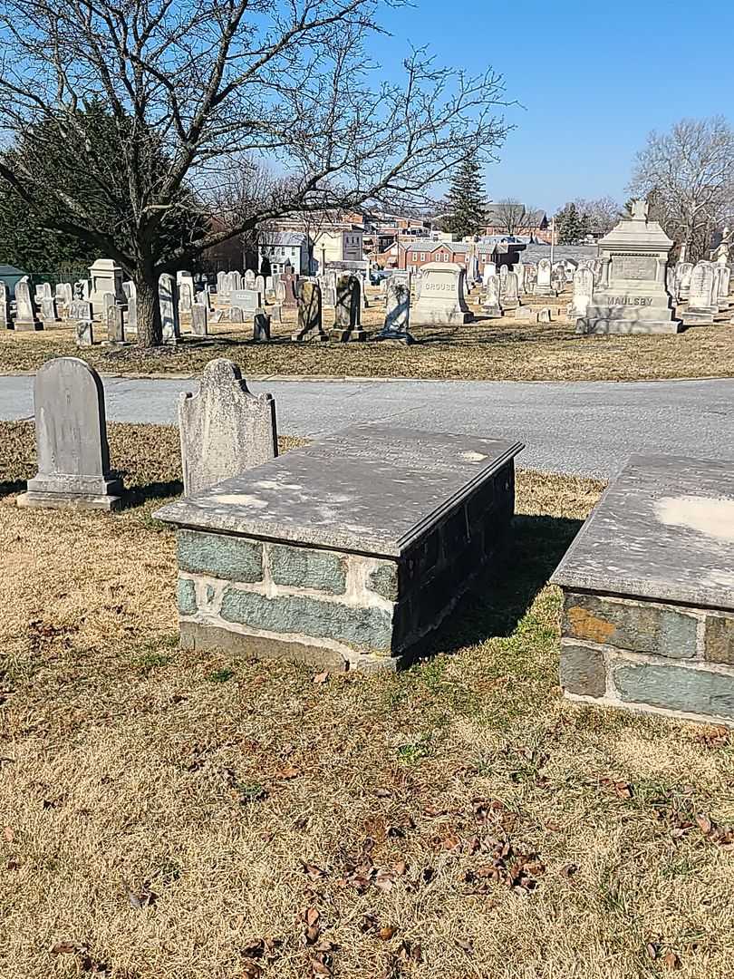 Lydia Richards Winchester's grave. Photo 2