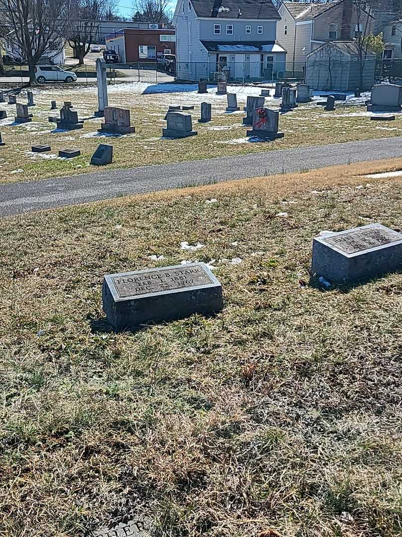 Florence B. Starr's grave. Photo 2