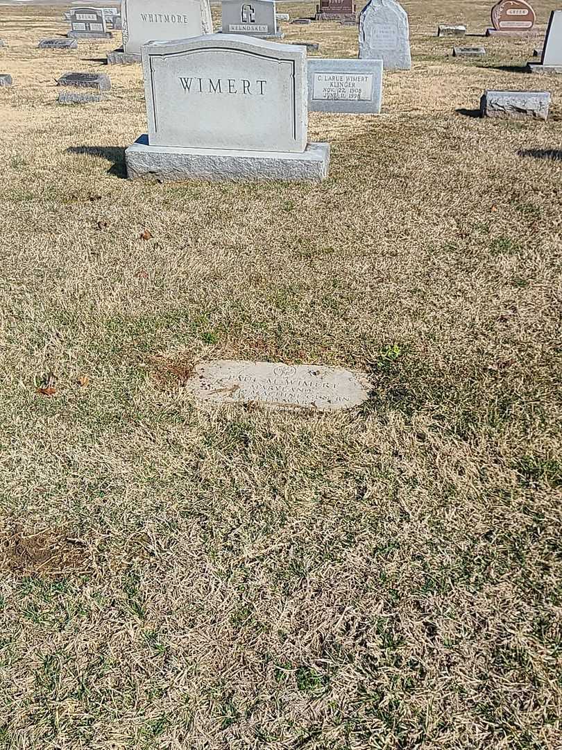 Paul M. Wimert's grave. Photo 4