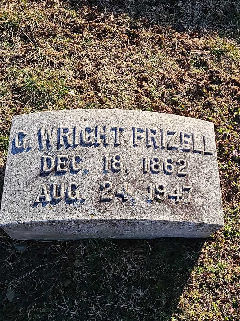 G. Wright Frizell's grave. Photo 3