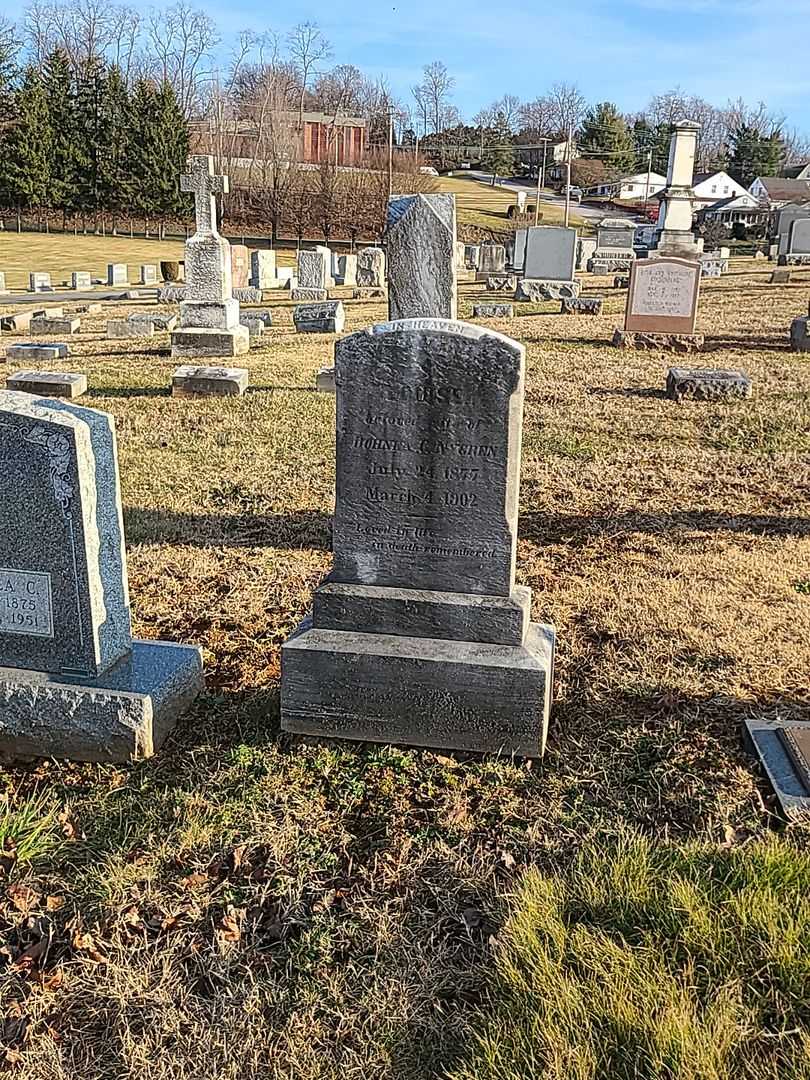 Louise Nygren's grave. Photo 2