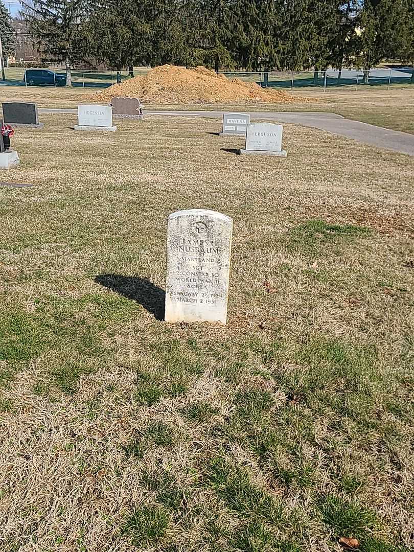 James H. Nusbaum's grave. Photo 2