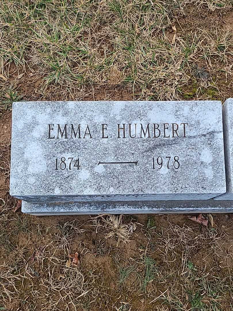 Emma E. Humbert Blizzard's grave. Photo 3