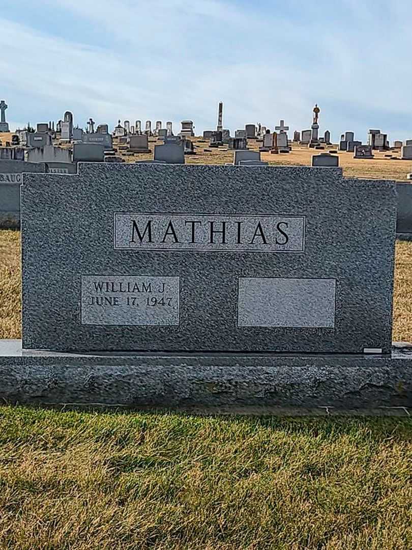 William M. Mathias's grave. Photo 1