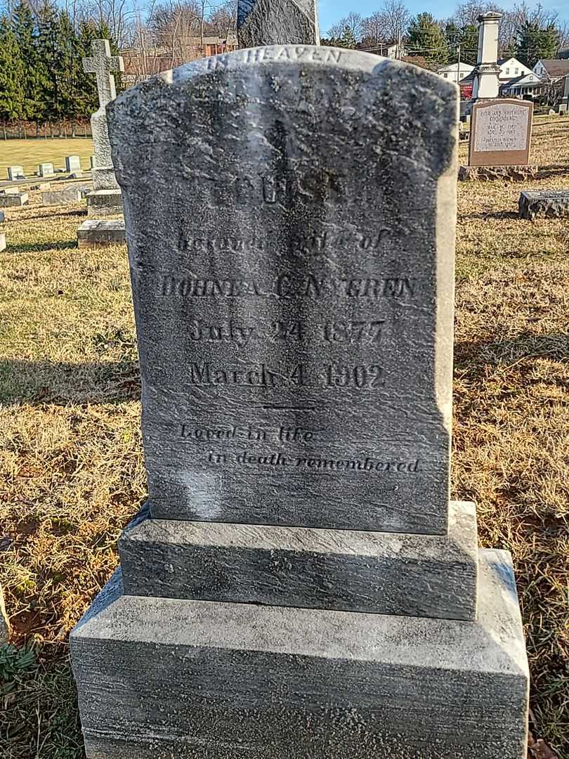 Louise Nygren's grave. Photo 3