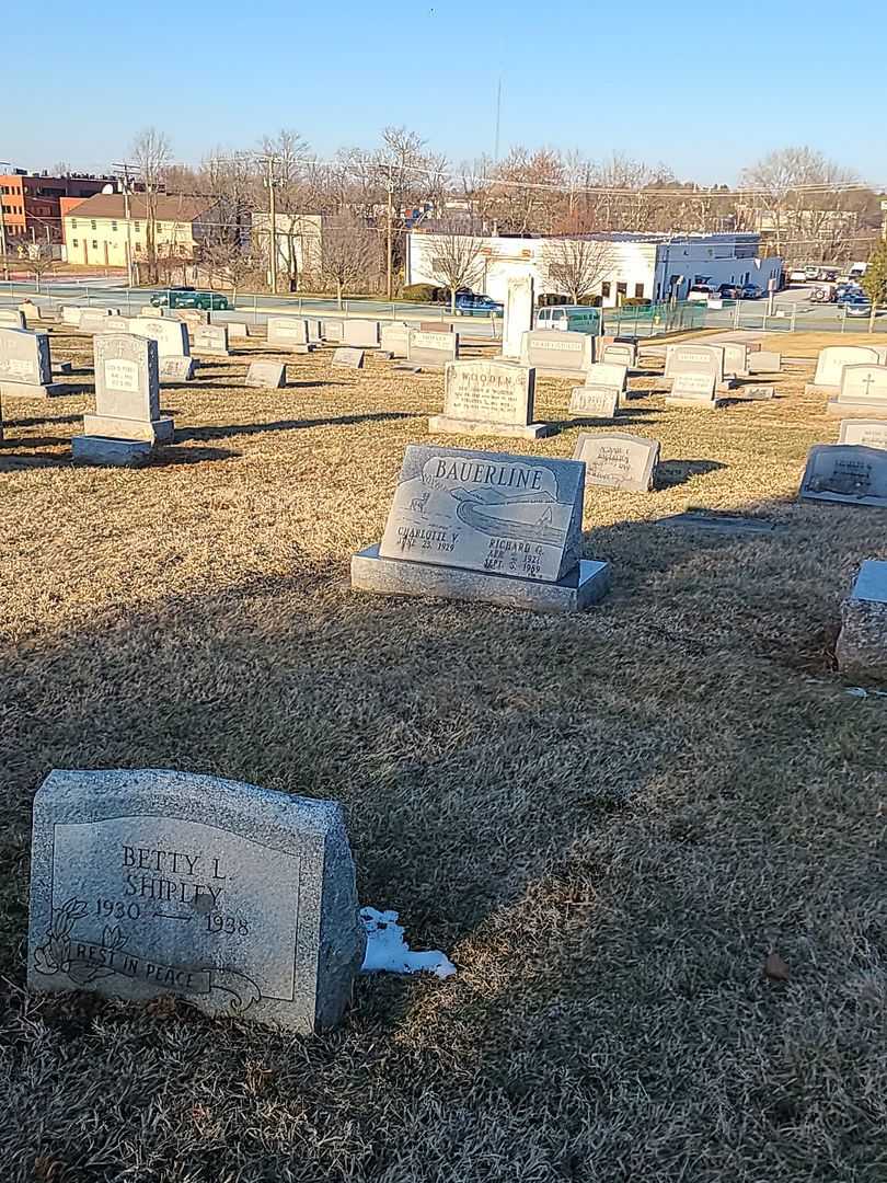 Richard G. Bauerline's grave. Photo 2