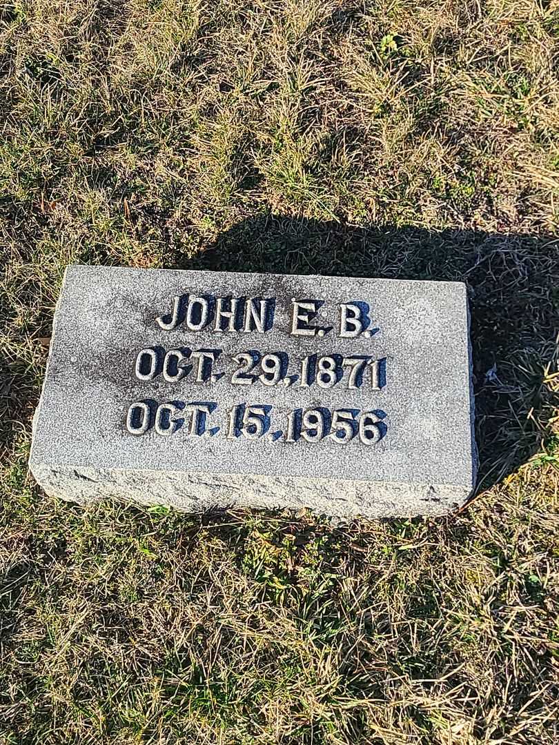 John E. B. Nelson's grave. Photo 3