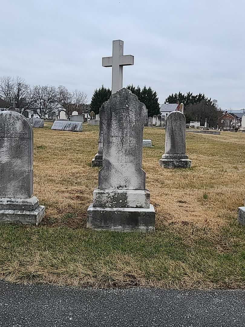 Mary A. Keefer's grave. Photo 2