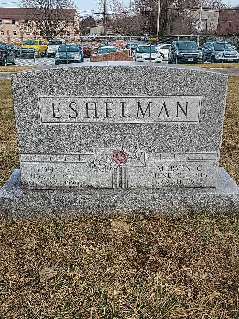 Mervin C. Eshelman's grave. Photo 1