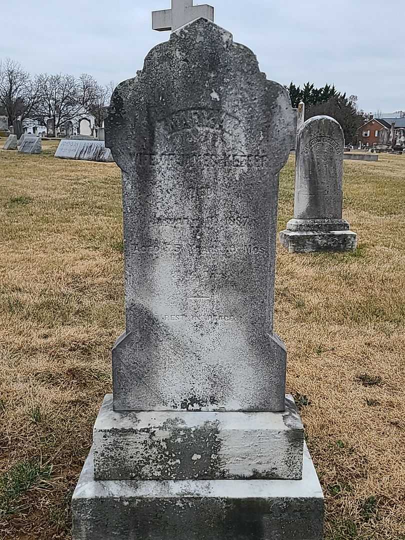 Mary A. Keefer's grave. Photo 3