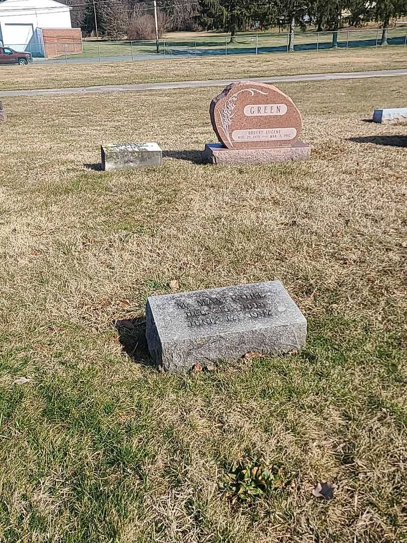 M. May Gore's grave. Photo 2