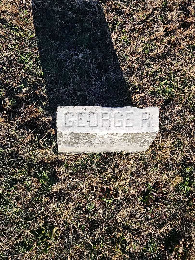 George R. Brown's grave. Photo 4