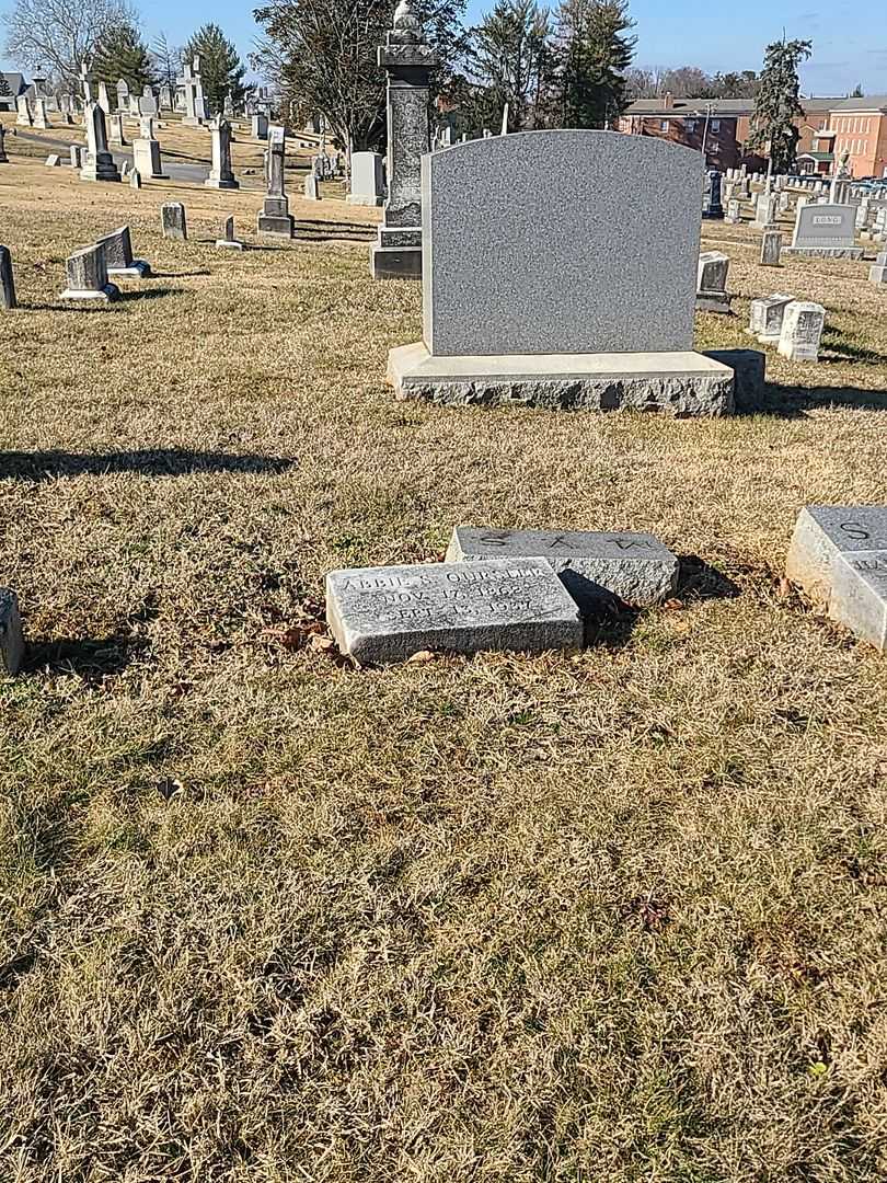 Abbie S. Oursler's grave. Photo 2