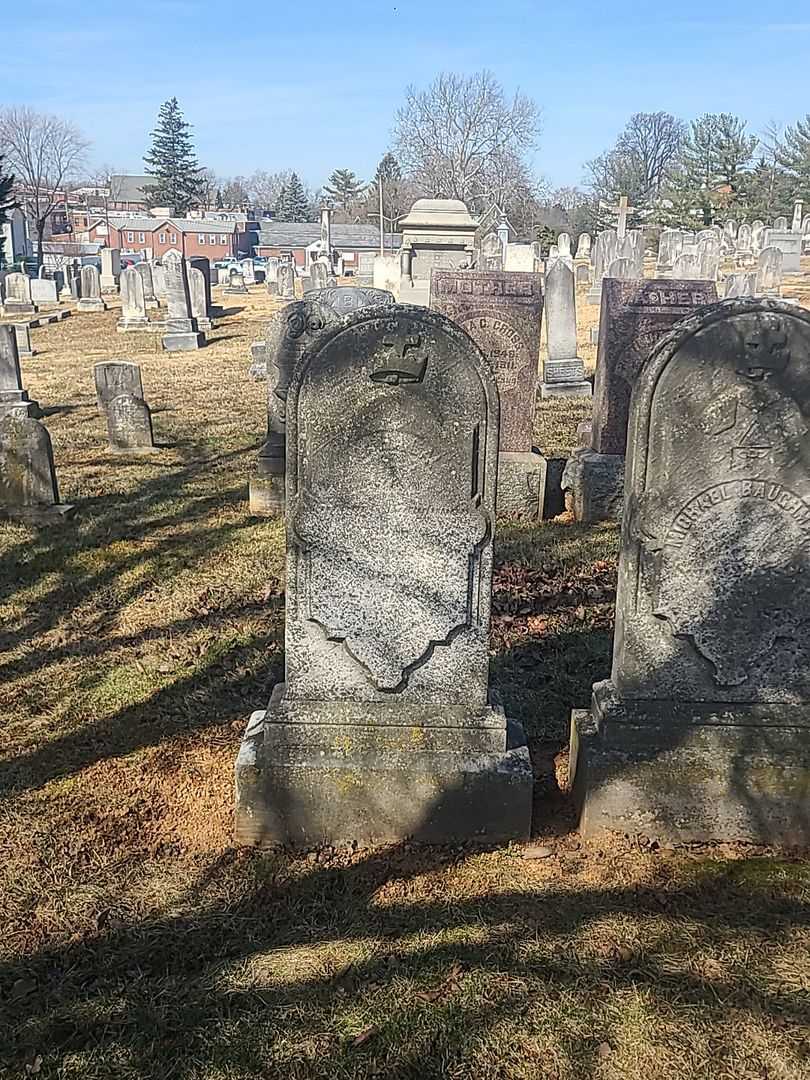 Mahala Baughman's grave. Photo 2