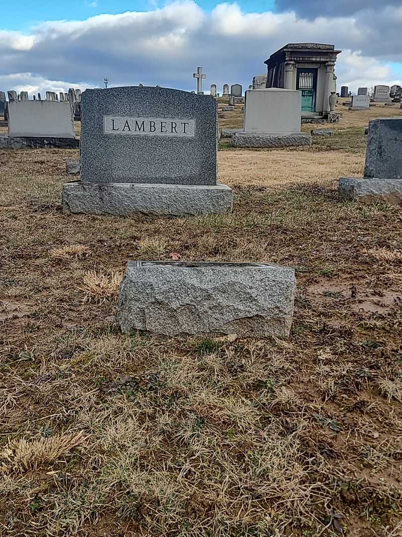 Harry S. Lambert's grave. Photo 2