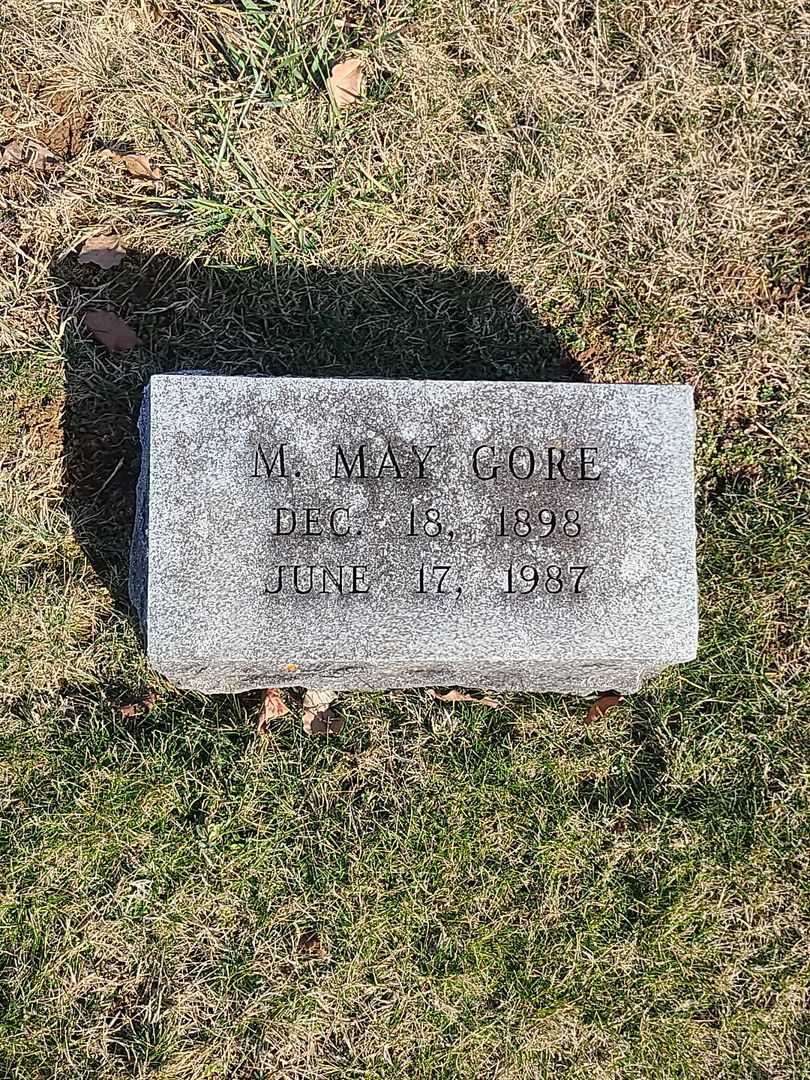 M. May Gore's grave. Photo 3
