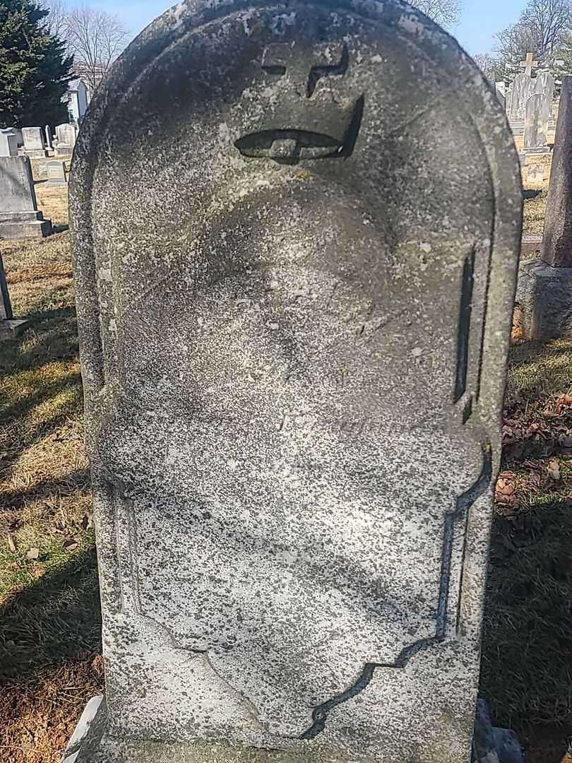 Mahala Baughman's grave. Photo 3