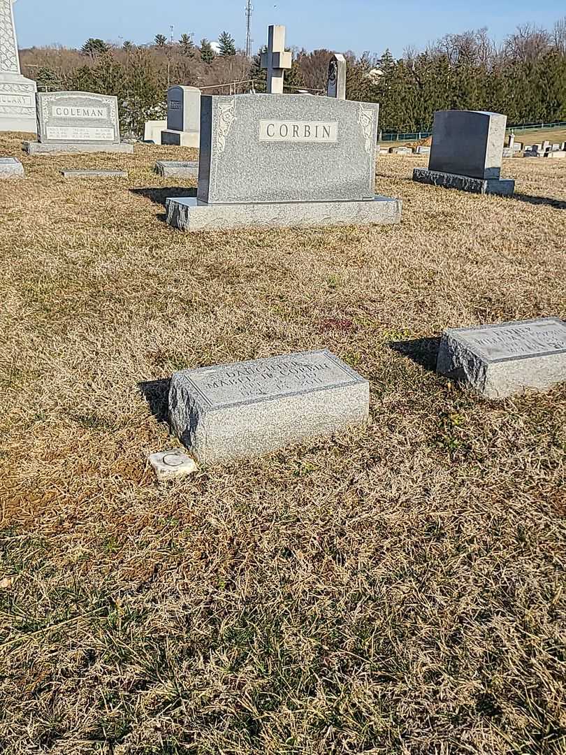 Mabel H. Corbin's grave. Photo 2